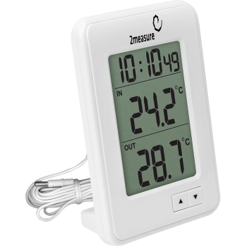 Termometr – elektroniczny, czujnik, biały