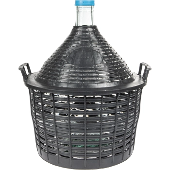 Balon do wina 20 L w koszu plastikowym