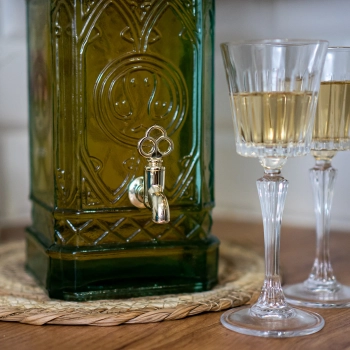 Butelka Wieża z kranikiem 3L
