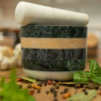 Moździerz kuchenny ozdobny