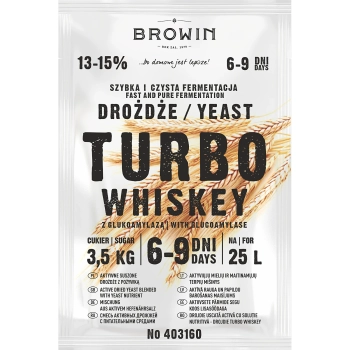 Drożdże gorzelnicze Turbo Whiskey