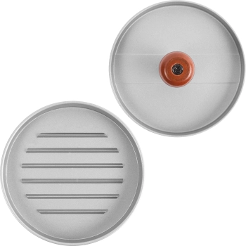 Prasa do hamburgerów - aluminiowa, średnica 12 cm