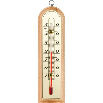 Termometr pokojowy ze złotą skalą (-10C do +50C) 16cm