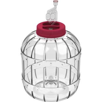 Nietłukący, wielofunkcyjny słoik do fermentacji, 8L