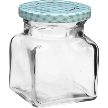 Słoik TO 120 ml Cztery kąty fi 53 zakrętka - 6 szt.
