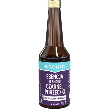 Esencja o smaku czarnej porzeczki z naturalnym aromatem na 4 L - 40 ml