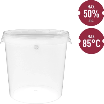 Pojemnik fermentacyjny 30 L z pokrywką