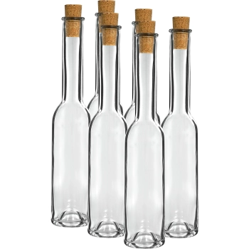 Butelka na nalewkę 200 ml 6 szt.+ 6 korków 23/18