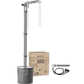 Destylator modułowy 30 L z głowicą typu Aabratek - elektryczny