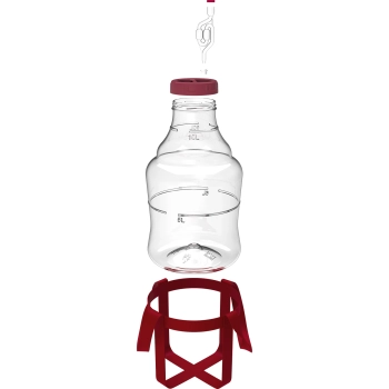 Balon do wina lekki, nietłukący, z szelkami, 10 L