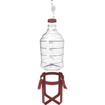 Balon do wina lekki, nietłukący, z szelkami, 25 L