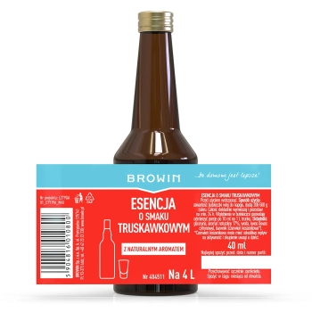 Esencja o smaku truskawkowym, 40 ml