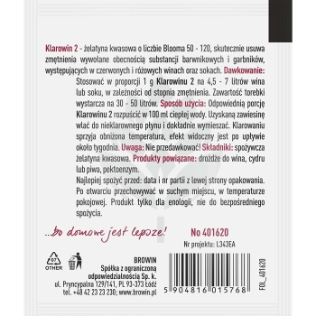 Klarowin 2 - środek klarujący