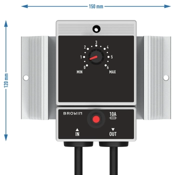 Regulator mocy grzałki, do 2 kW