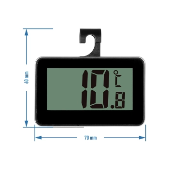 Elektroniczny termometr do lodówki (-20C do +50C)