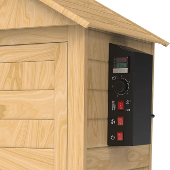 Wędzarnia 200 L dragON Larch E21 - z modrzewia, elektryczna