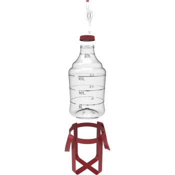 Balon do wina lekki, nietłukący, z szelkami, 20 L