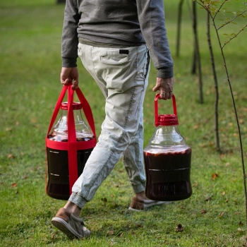 Balon do wina lekki, nietłukący, z szelkami, 10 L