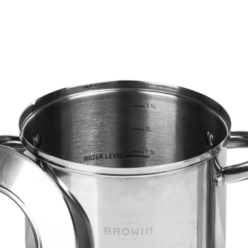 Zestaw z płaszczem wodnym-szynkowar 1,5 kg + garnek