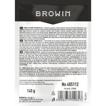 Węgiel aktywny w płynie na 25 L, 140 g