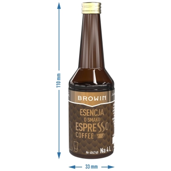 Esencja o smaku Espresso, na 4 L, 40 ml