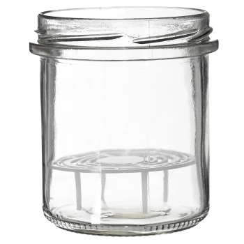 Słoik 350 ml z zakrętką i dociskiem - 6 szt.