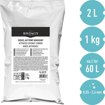 Węgiel aktywny kokosowy 1 kg