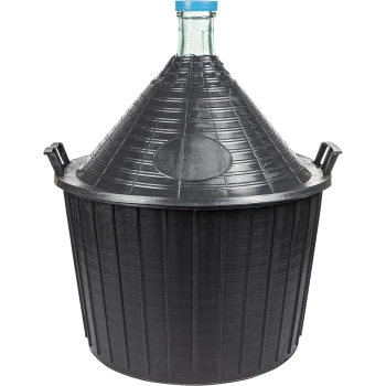 Balon do wina 54 L w koszu plastikowym
