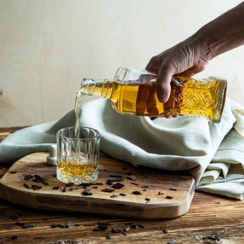 Butelka Kredensowa 0,5 L z korkiem