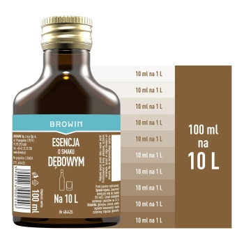 Esencja o smaku dębowym na 10 L - 100 ml