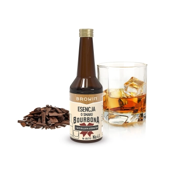 Esencja o smaku Bourbona na 4 L, 40ml