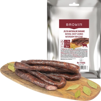 Jelita naturalne baranie kal. 18/20 mm, 20 m