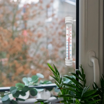 Termometr zewnętrzny (-50C do +50C) 23cm mix, polska produkcja