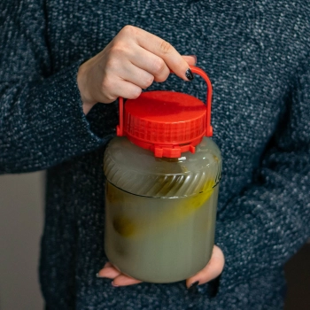 Słoik 2L z plastikową pokrywą