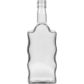 Butelka Klasztorna 500 ml, z zakrętką, biała - 6szt.