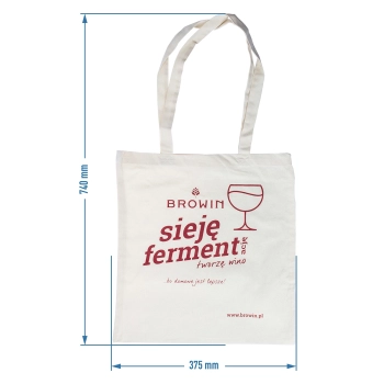 Torba bawełniana - sieję ferment