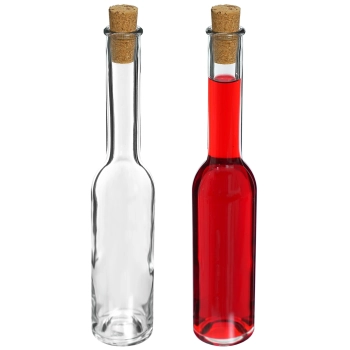 Butelka na nalewkę 200 ml 6 szt.+ 6 korków 23/18