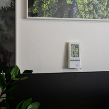 Stacja pogodowa – elektroniczna, sonda, biała