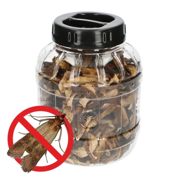 Nietłukący, wielofunkcyjny słoik z czarną zakrętką, 5 L