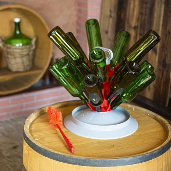 Butelka oliwkowa na wino 0,75 L - zgrzewka 8 szt.