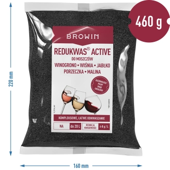 Redukwas® Active do moszczów - regulator kwasowości, 460 g