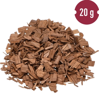 Płatki dębowe waniliowe, mocno opiekane, 20g