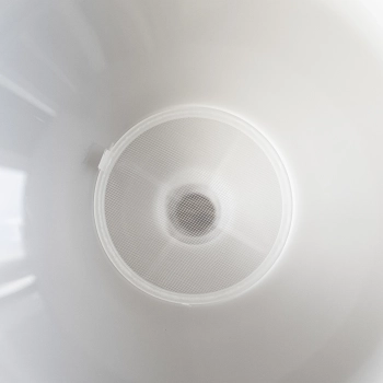 Lejek plastikowy biały fi 25cm