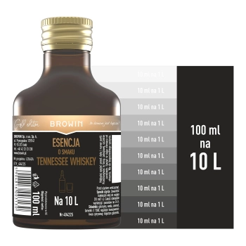 Esencja o smaku Tennessee whiskey na 10 L - 100 ml