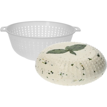 Forma serowarska na ser typu korycińskiego Ø 21/11 x 8,5 cm na 2 kg