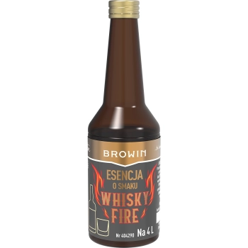 Esencja o smaku Whisky Fire na 4 L, 40ml