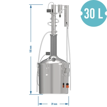 Destylator modułowy Convex 30 L - Torpeda, „Zimne Palce”