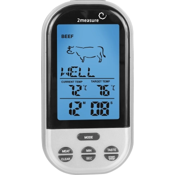 Elektroniczny bezprzewodowy termometr kuchenny z sondą (0C do 250C)