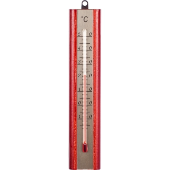 Termometr pokojowy ze złotą skalą (-40C do +50C) 16cm mix