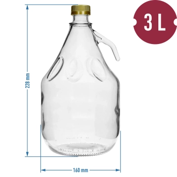 Gąsior 3L Dama z zakrętką